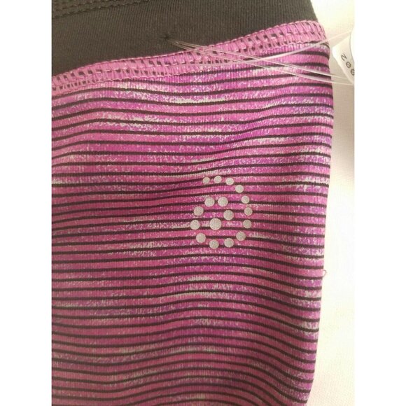 Be Inspired Pink/Black Athletic Performance Quick Dry Tight Fit Leggings Large - Picture 7 of 15